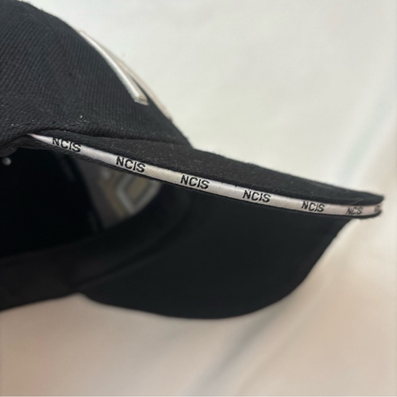 NCIS Embroidered Cap Washington DC Black Silver Unisex Hat Adjustable I ❤️ DC - Picture 11 of 13